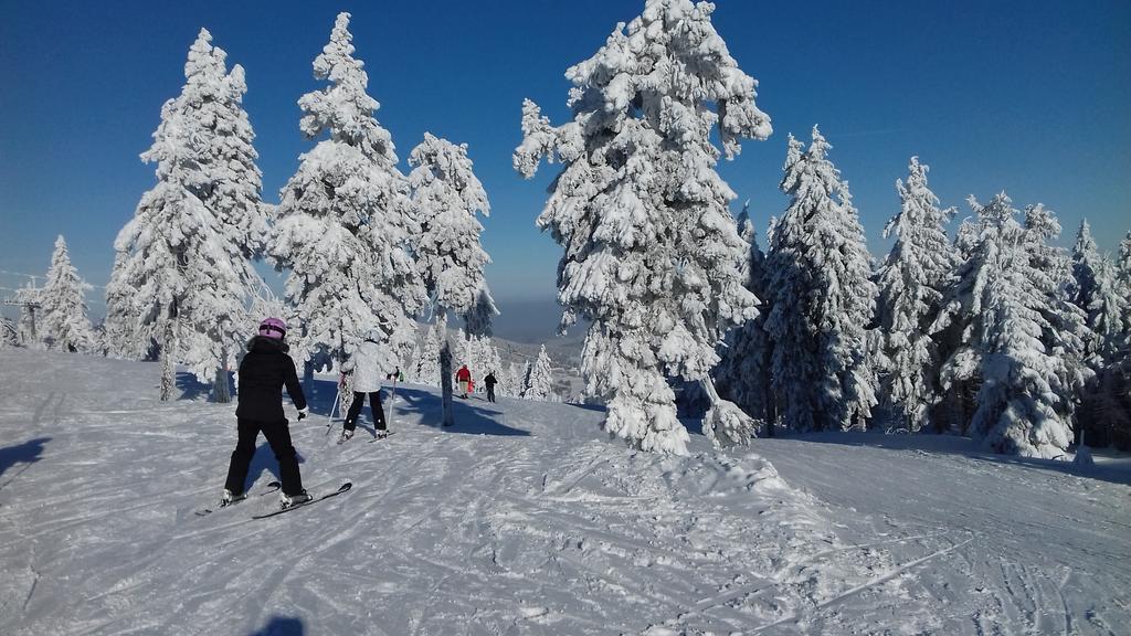 Apartman Klinovec 365 Loučná pod Klínovcem Buitenkant foto